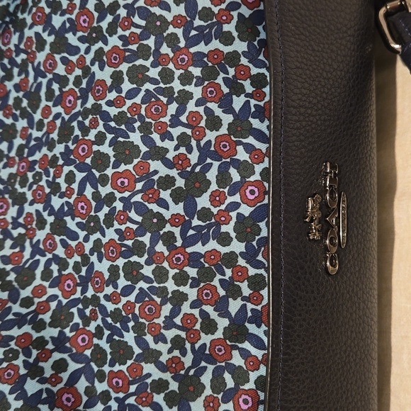 Convertable Coach Bag Flowers SATCHEL RANCH FLORAL PRINT Nylon - Picture 6 of 9